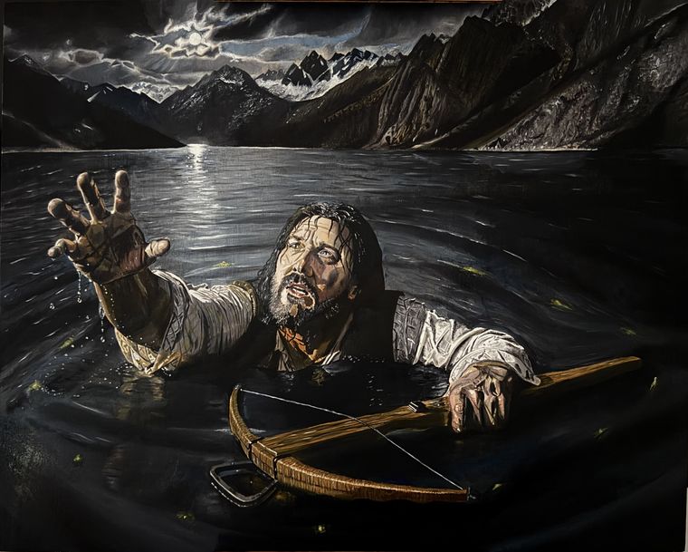 Guillaume Tell mourant, Création originale