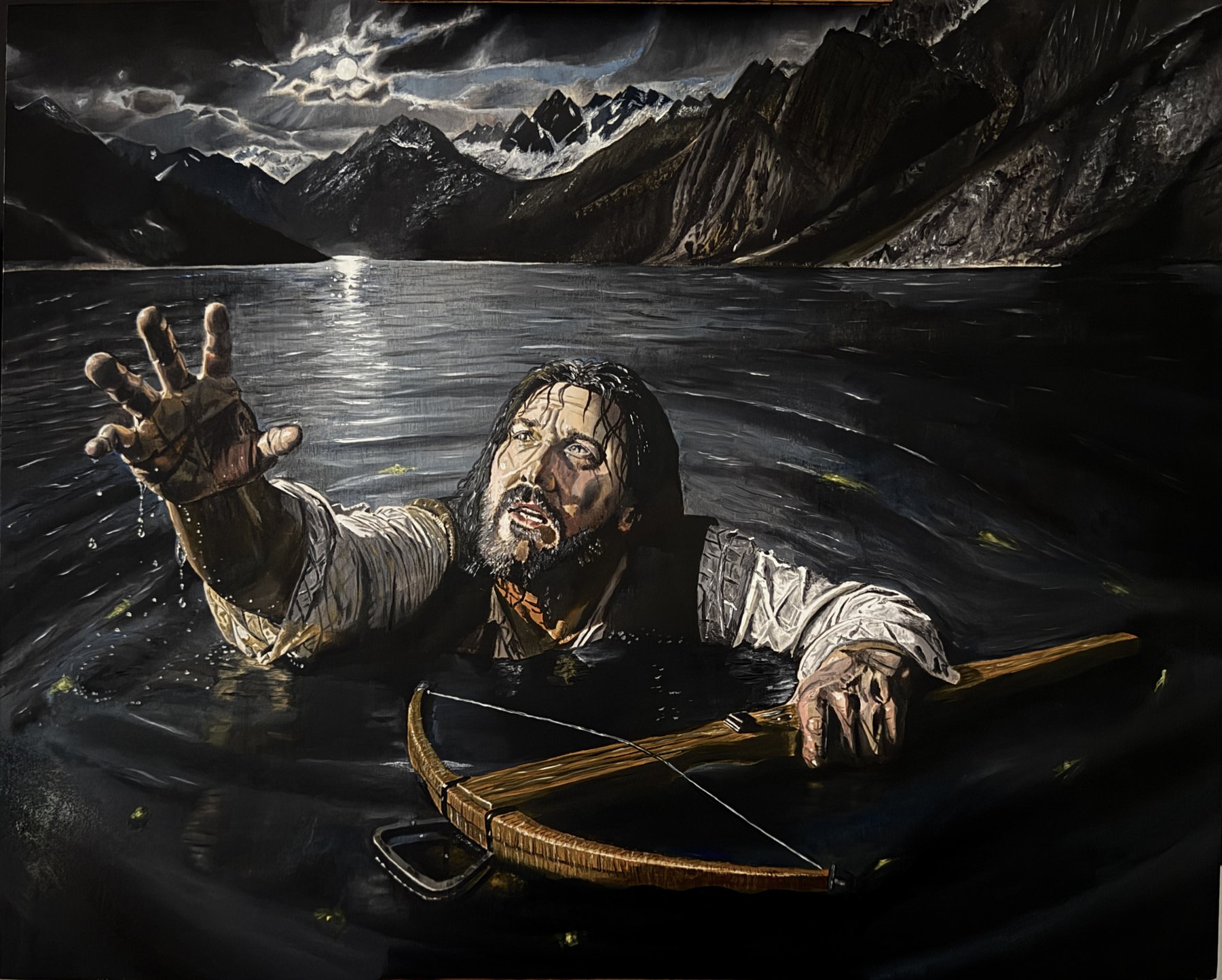 Guillaume Tell mourant, Création originale